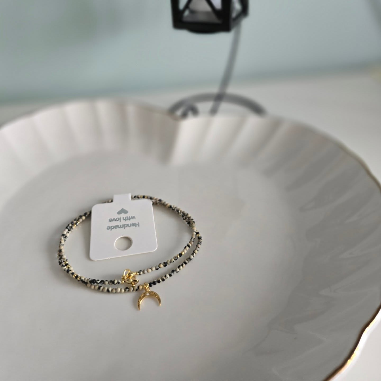 Naszyjnik Jaspis Dalmatyński