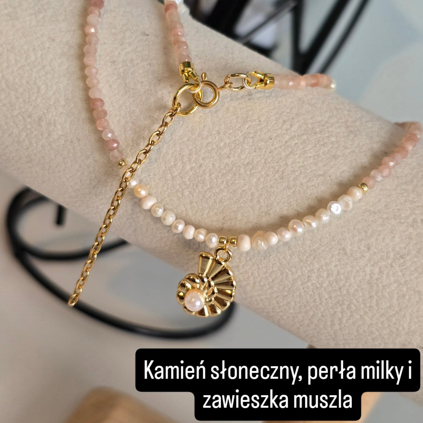 Naszyjnik Złota Muszla